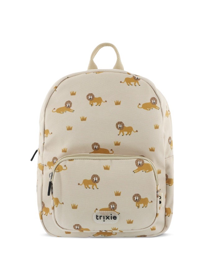 Trixie Backpack Regular - 12 Inch/30.5 cm - Print Lively Lion - Image 1